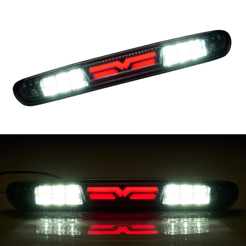 Cxdar Third 3rd Brake Light for 20072013 Chevy SilveradoGMC Sierra 1500 2500HD 3500HD LED High Mount Stop Light Rear Center Cab Roof Tail Cargo Lamp