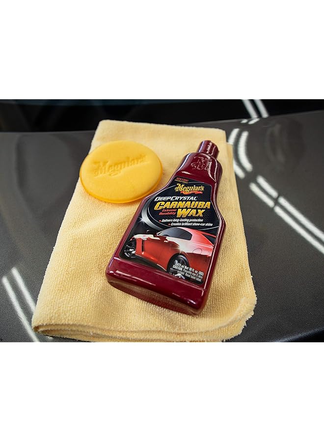 Meguiar's Deep Crystal Step 3 Carnauba Wax, 16 Ounce, A2216 - Image 4