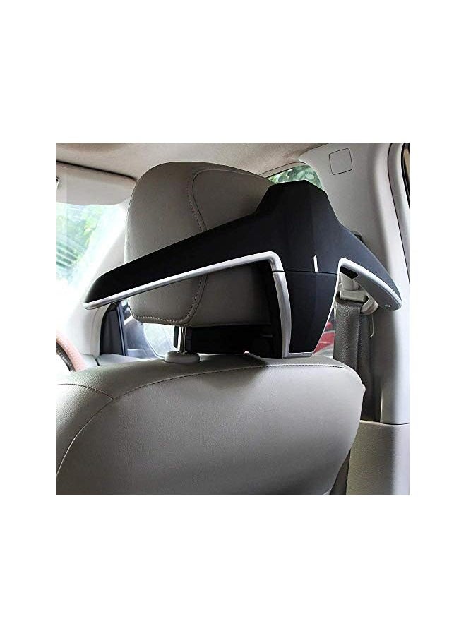 KOLLIEE - Car Coat Hanger Headrest Back Seat Coat Hanger Multifunctional Car Hanger For Coat Suit Jacket - Image 1