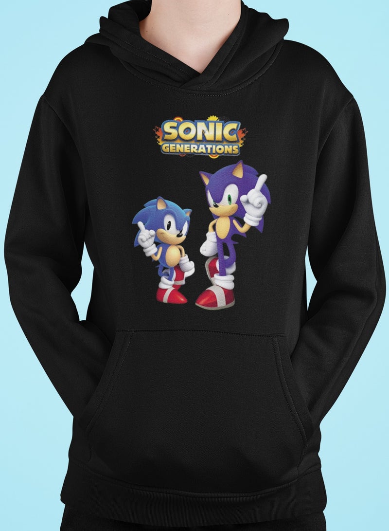ZOOM Sonic the Hedgehog Ultimate Speed Run Hoodie for Kids  - Image 1