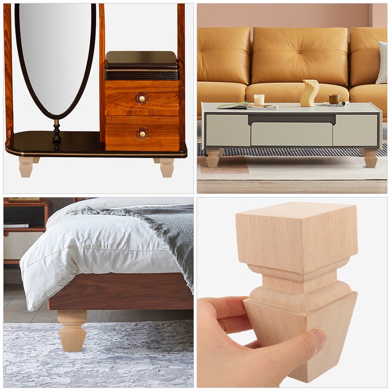 Couch Feet, European Style Furniture Legs with Exquisite Carving for Chairs and Tables - Image 3