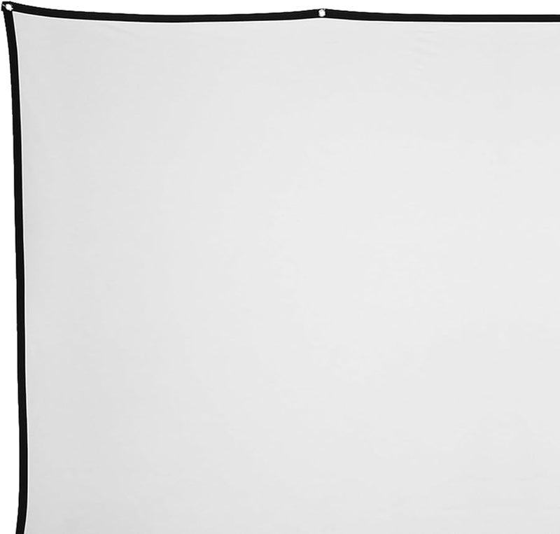 Soft White Indoor Outdoor Projection Screen Smooth Non Crease Surface Cinema Theater - Image 5