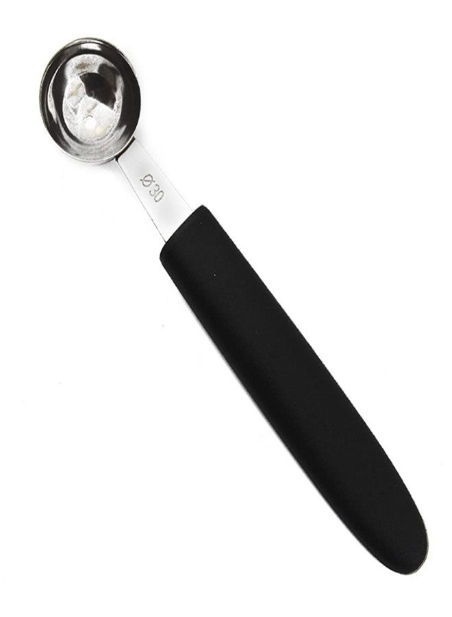 Ebonee Stainless Steel Fruit Melon Baller Spoon Cutter, Heavy Duty Design Ice Cream Scooper Cookie Scoop with Comfortable Grip Handle - Image 1