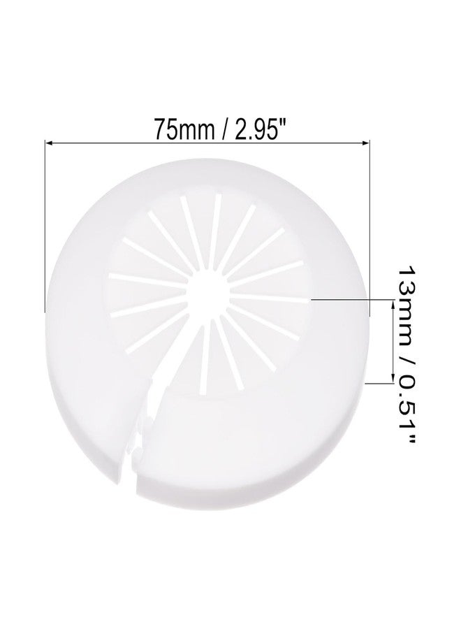 Arkriza Plastic Escutcheon for Water Pipe Adjustable Pipe Cover Decoration | Drain Line Collar | Wall Flange Cover for Bathroom, Kitchen, Wash Basin & Toilet Finish (pack of 10) - Image 4