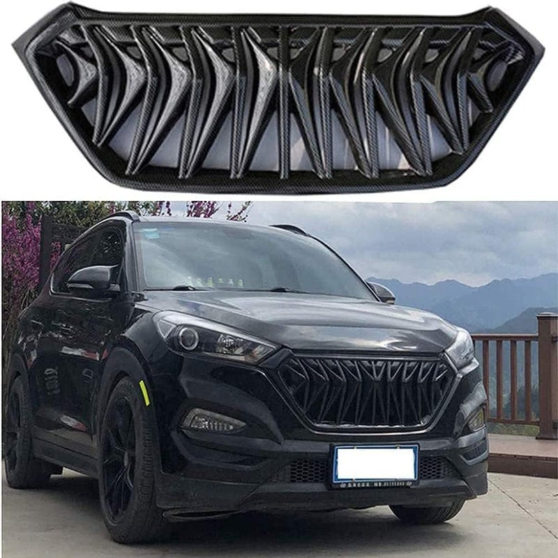 Generic caits Front Grill,Compatible with Hyundai Tucson 2015-2018,Front Bumper Sport Grill Grille  - Image 1