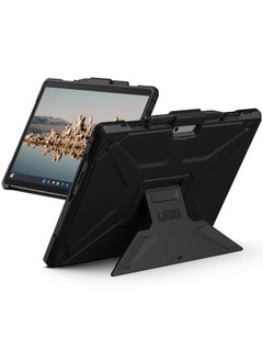 Urban Armor Gear UAG Metropolis SE Microsoft Surface Pro 11 / 10 / 9 Case Built-in Multi Angle Kickstand & Pen Holder Rugged Heavy Duty Protective Cover - Black  - Image 1