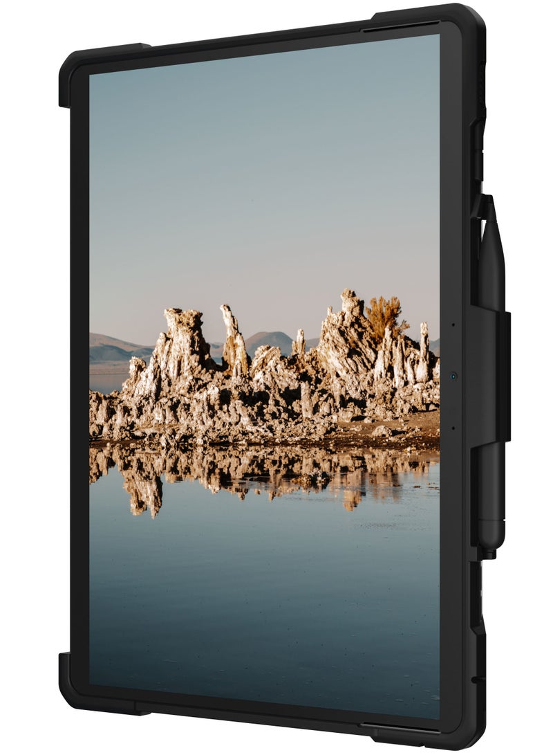 UAG Metropolis SE Microsoft Surface Pro 11 / 10 / 9 Case Built-in Multi Angle Kickstand & Pen Holder Rugged Heavy Duty Protective Cover - Black