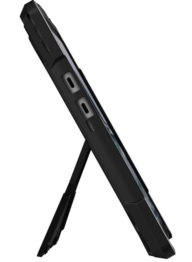 UAG Metropolis SE Microsoft Surface Pro 11 / 10 / 9 Case Built-in Multi Angle Kickstand & Pen Holder Rugged Heavy Duty Protective Cover - Black