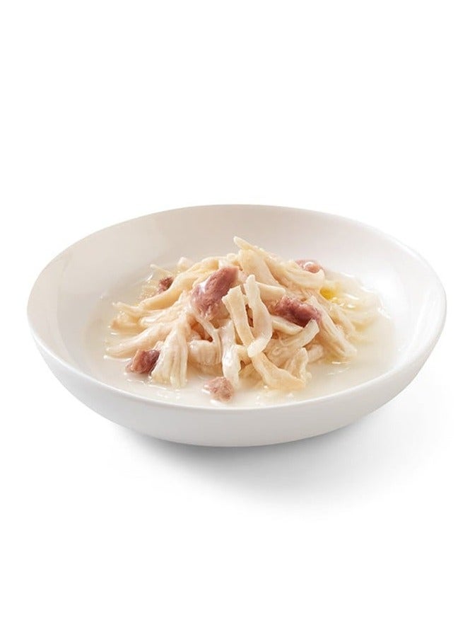 شيسر طعام قطط ( 6 عبواة )  شيسر - بنكهة / تونا مع سمك القاروص   6 × 50 جرام - Image 2