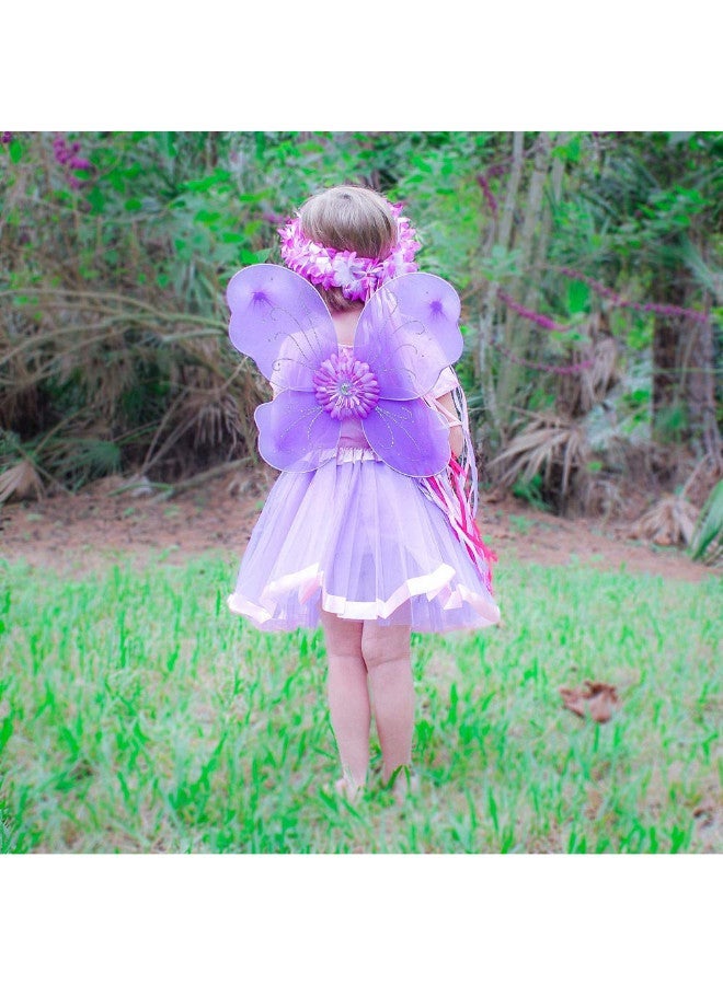 NIBEMINENT Wings, Wand, Halo And Tutu Fairy Costume - Image 3