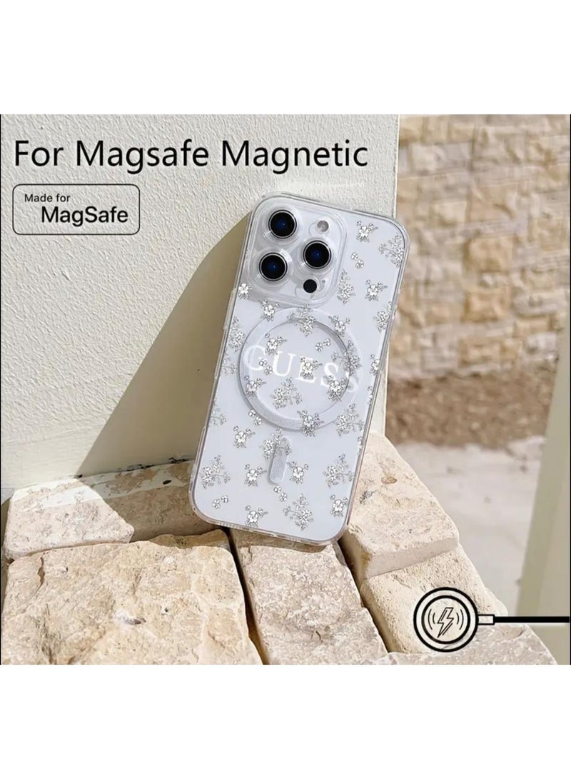 GUESS iPhone 17 Pro Max Luxury Flower-Patterned Phone by G-GUESS - Image 1