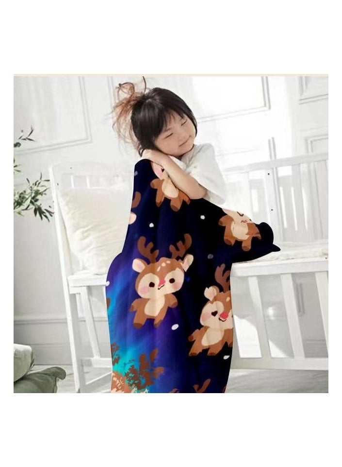 general Flannel thin blanket (warm and comfortable, suitable for sleep, gaming, dust removal and sandproof) 150cm*200cm - 158 - Image 3