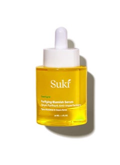 suki Salicylic Acid Serum Purifying Blemish Serum For Face & Acne Prone Skin Care With Willow Bark Echinacea Pore Refining Goldenseal Anti Aging Serum To Visibly Smooth Uneven Skin Tone & Texture 1Oz  - Image 1