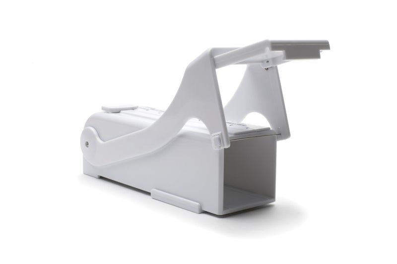 KitchenArt Buttermate Butter Cutter Slicer, Measuring Dispenser and Keeper, White - Image 4