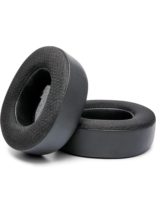 erorex Freeze Nova Pro Wireless，Hybrid Fabric Cooling Gel Replacement Earpads For Steelseries Arctis Nova Pro Wireless By Wicked Cushions Improved Durability Thickness，Sound Isolation，Black  - Image 5