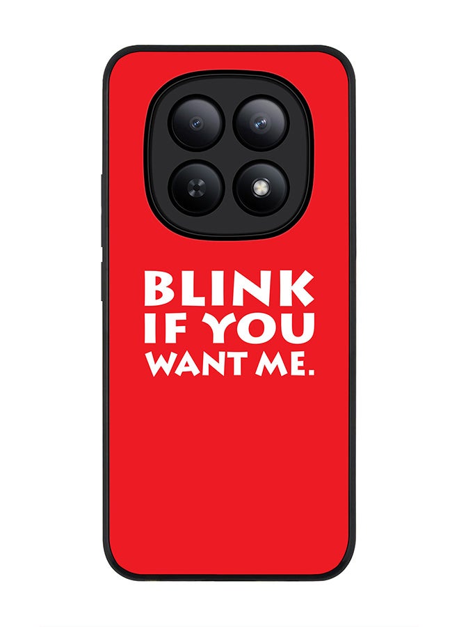 For Xiaomi Redmi Note 15 5G / Poco M8 Case,Slim fit Camera Protection, Shockproof Thin Phone cover  - Blink if you want me