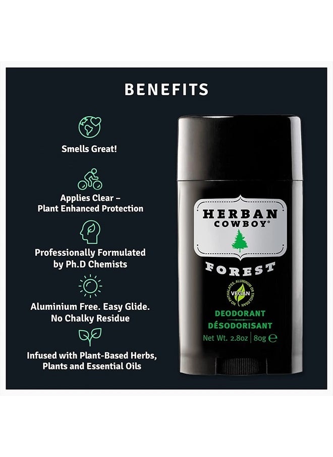 Forest Deodorant Maximum Protection 2.8 Ounce, 3 Pack