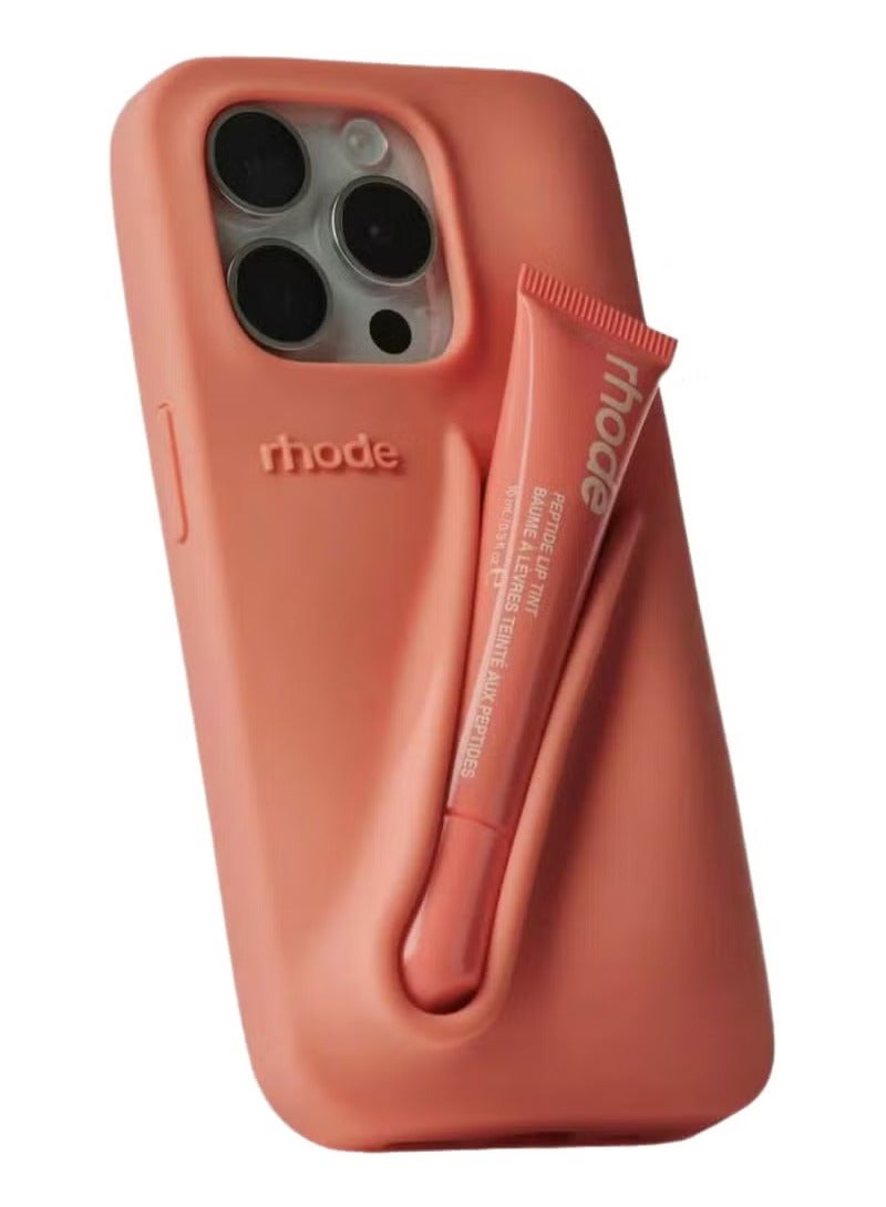 rhode Silicone iPhone Case with Built-in Stand – Elegant and Modern Design