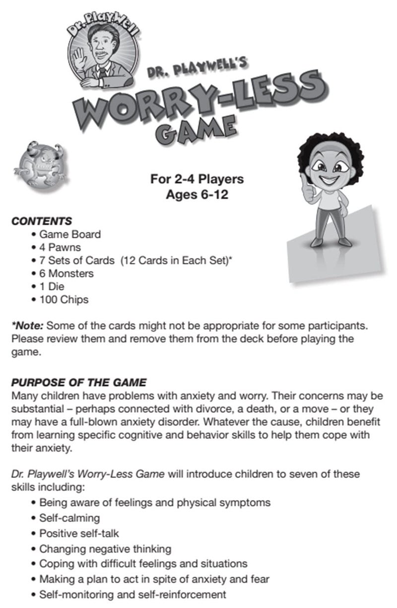 Childswork Childsplay لعبة د. بلاي ويلز لتقليل القلق - Image 2