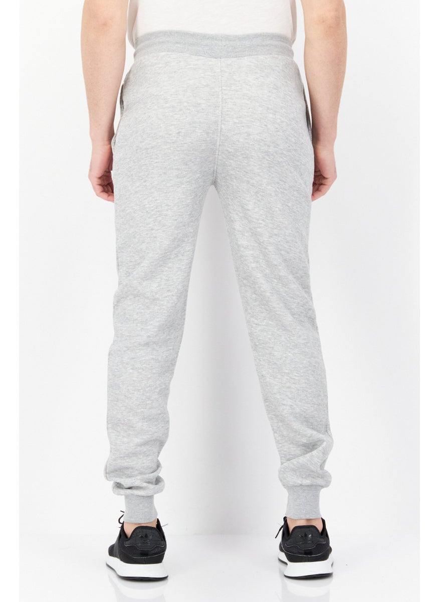 CROSSHATCH Men 2 Pieces Brand Logo Drawstring Sweatpants, Black  - Image 3