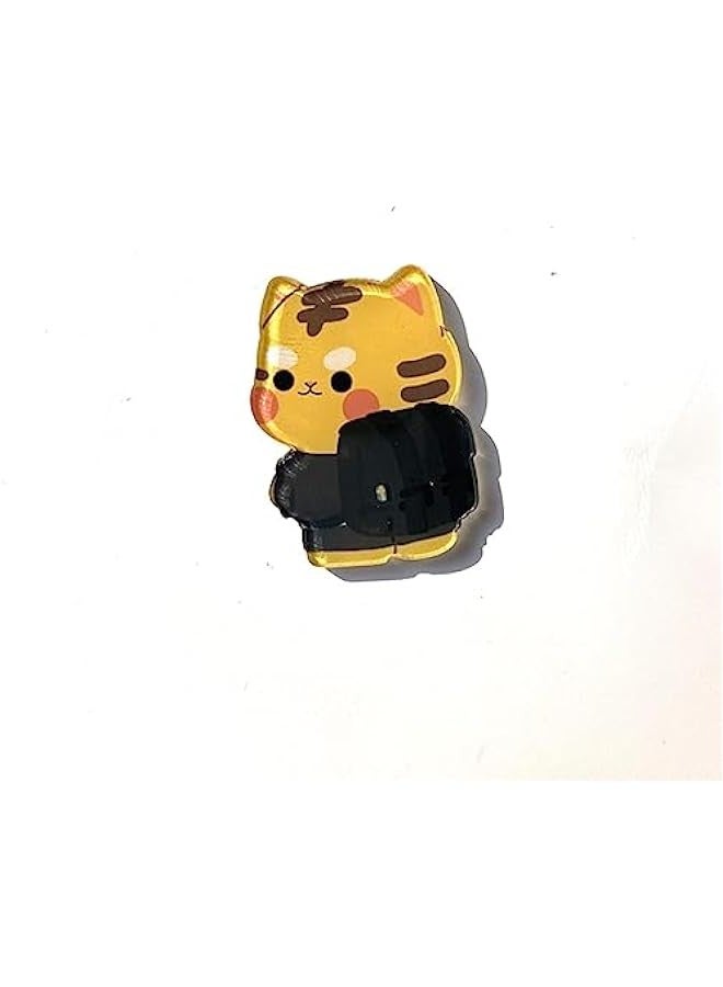 5pc tiger animal brooch cute ins style badge men and women pin buckle clothes bag accessories medallion for Backpacks Bags Jackets Hoodies Hats - Image 2