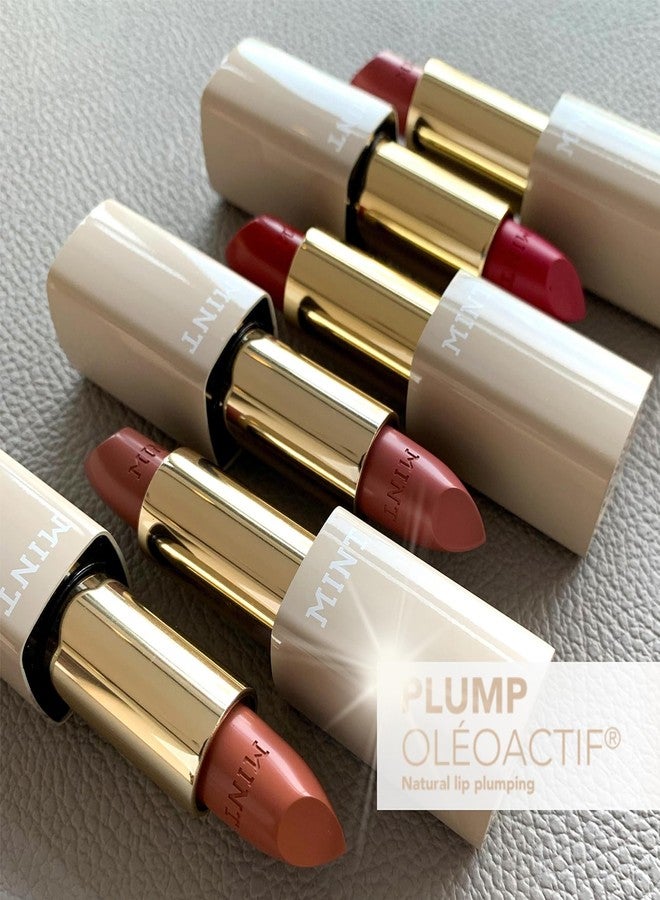 MINT by Dr. Mintcheva MINT Lipstick in NUDE ROSÉ - Optical Teeth Whitening Lipstick with Blue Pigments - Immediate Bright Smile Effect - Fuller Lips Effect with Hyaluronic Acid and Oléoactif Complex - By Dr. Mintcheva - Image 4