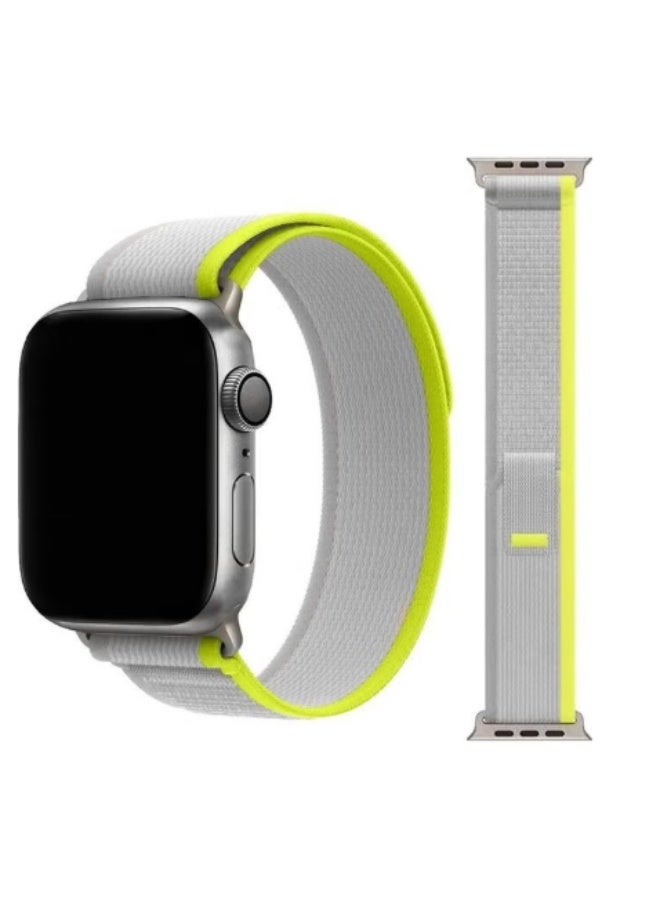 ويكسون 3 عبوات لساعة Apple Watch Trail Band 49mm 45mm 44mm 42mm حزام رياضي منسوج من النايلون لسلسلة iWatch Ultra/8/7/SE/6/5/4/3/2/1 متعدد الألوان متعدد الألوان - Image 3