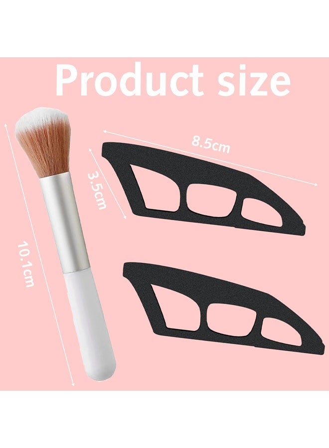 3 PCS Eyeshadow Tool, Eyeshadow Stencils,Reusable Makeup Assistant For Easy Eye Looks, Beginner-Friendly Eye Makeup Tool - Image 2