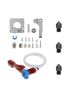 3D Printer Parts & Accessories Upgraded All Metal Extruder with 24V Hotend Kit and 3PCS Hardened Steel MK8 Nozzles