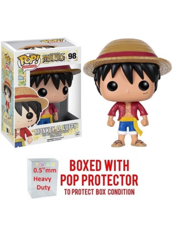 Monkey D. Luffy Figure – Special Collectible Edition Own one of the most famous anime characters – Luffy from One Piece! This high-quality figure comes in its original box, protected by a pop-up protector to maintain its excellent condition. Perfect as a gift for anime fans or a great addition to your personal collection. - Image 1