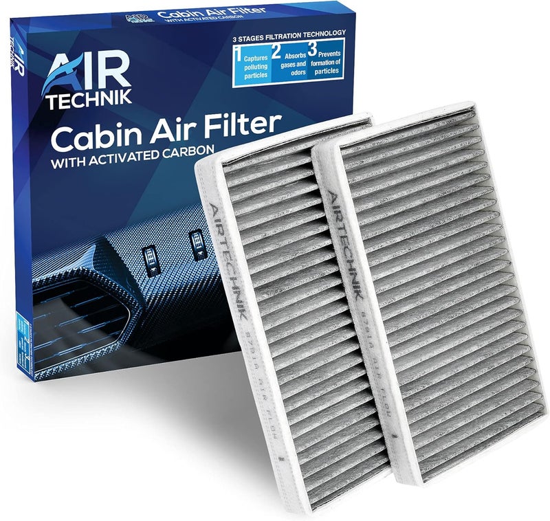 AirTechnik CF8791A Cabin Air Filter with Activated Carbon for Cadillac and Chevrolet Vehicles - Image 1
