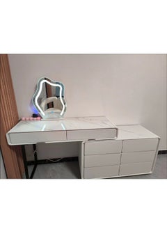 keke Elegant and Efficient Smart Dressing Table for Contemporary Living Spaces with LED Mirror  - Image 5
