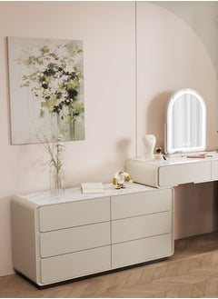 keke Elegant and Efficient Smart Dressing Table for Contemporary Living Spaces with LED Mirror  - Image 2