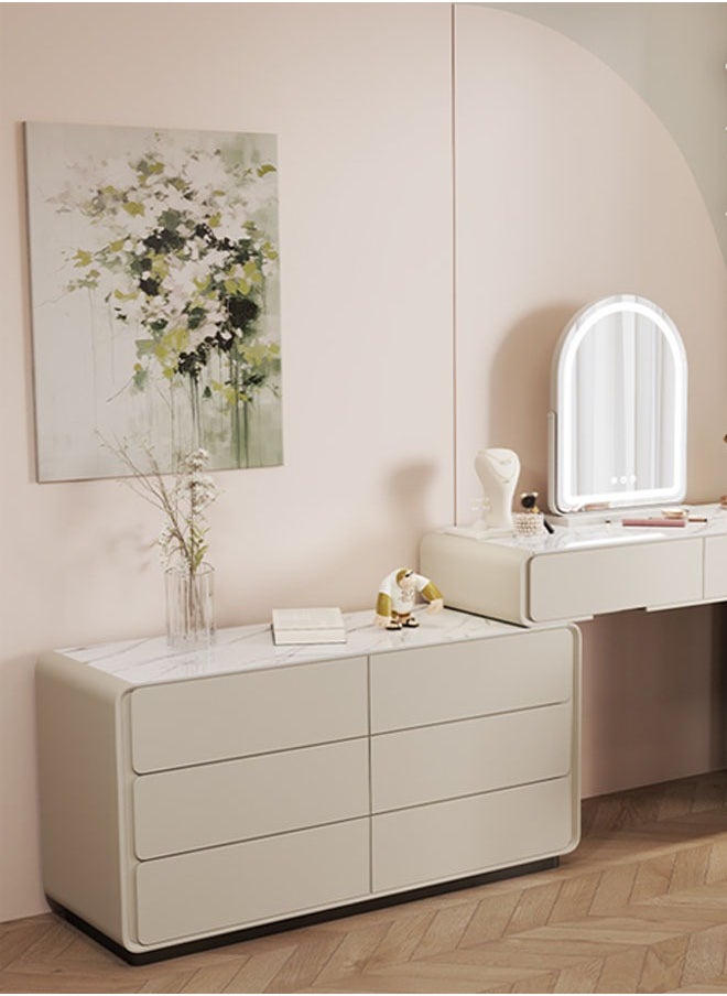 keke Elegant and Efficient Smart Dressing Table for Contemporary Living Spaces with LED Mirror  - Image 2