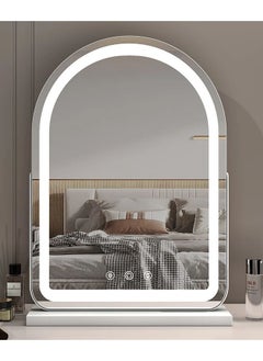 keke Elegant and Efficient Smart Dressing Table for Contemporary Living Spaces with LED Mirror  - Image 3