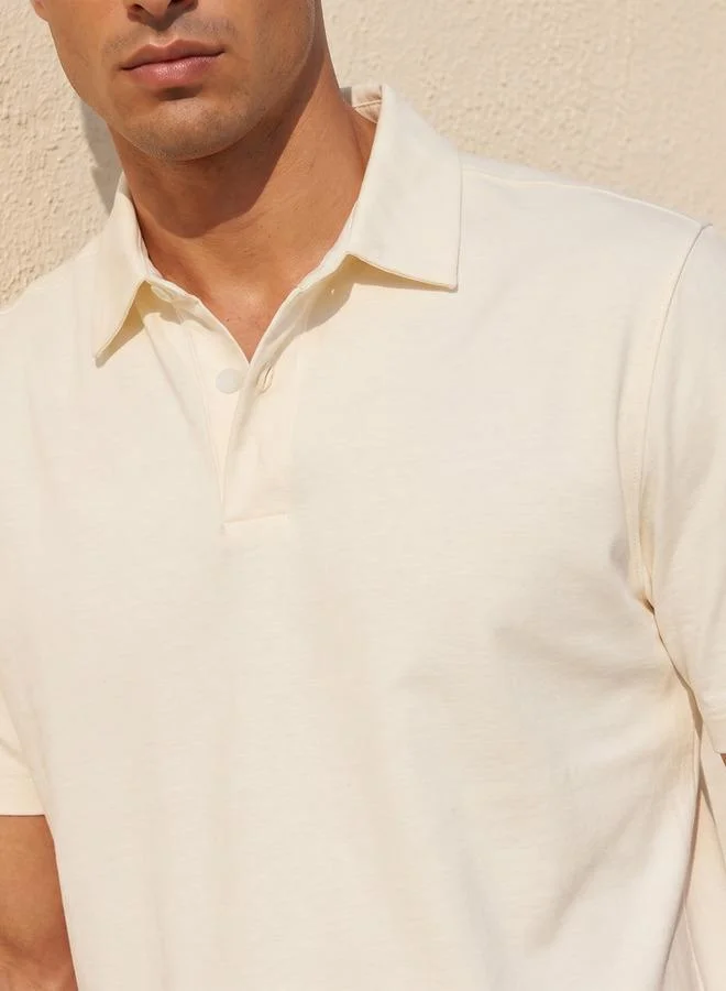 Splash Active Collared 2 Way Stretch Polo T shirt