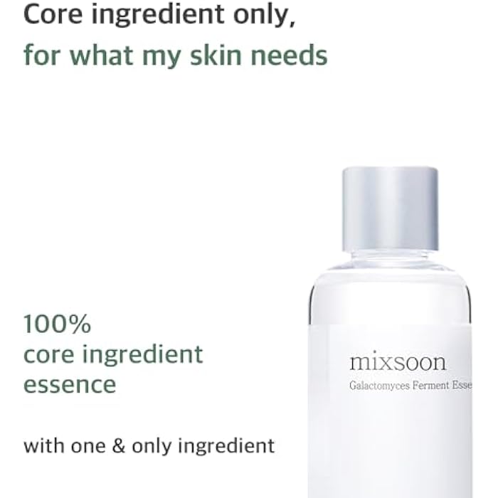 mixsoon Galactomyces Ferment Essence - Deep Moisture, Tone Clarifying Essence to Smooth Skin for Dull, Uneven Skin - Korean Skincare for Glass Skin - Vegan (3.38 fl.oz / 100ml) - Image 5