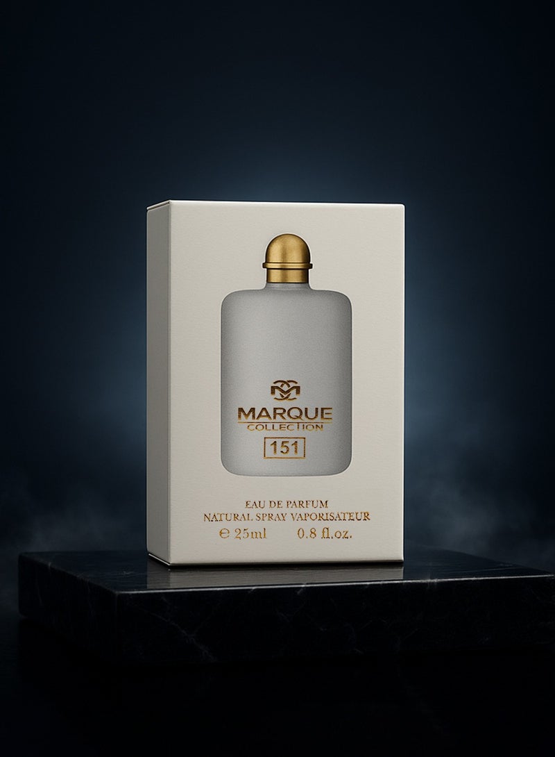 MARQUE COLLECTION Floral Perfume for Women - Marque Collection No. 151 |  Long Lasting Vanilla Perfume for Women | Elegant Everyday Scent | 25ml - Image 3