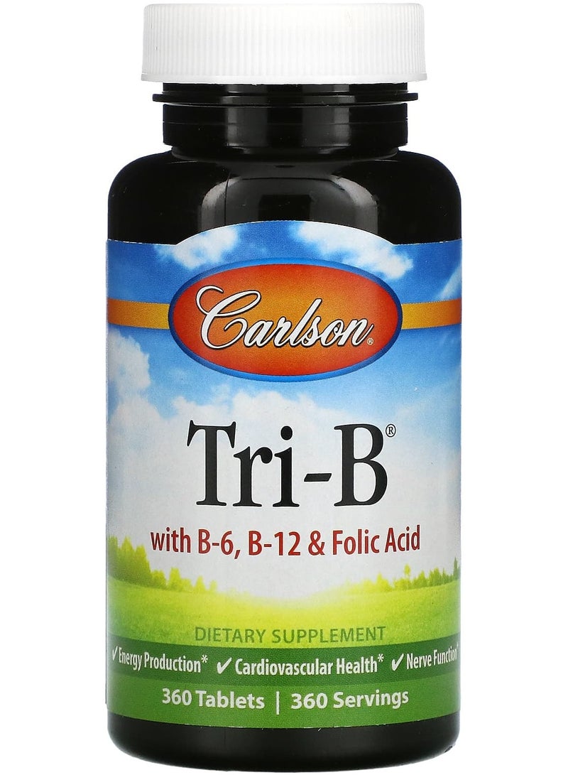 تري-بي مع ب6، ب12 وحمض الفوليك، 360 قرص