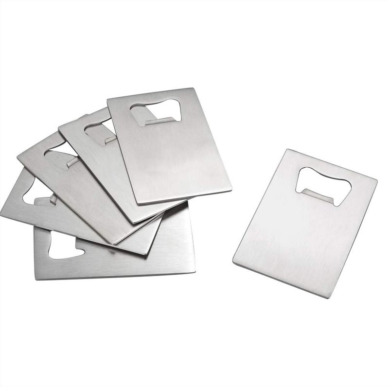 Wekioger Wekioger Credit Card Bottle Opener for Your Wallet 6 Packs 