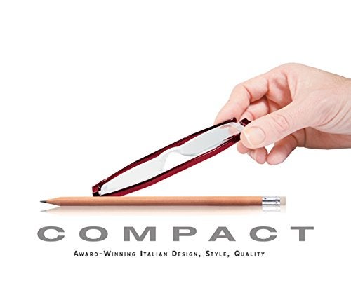 Nannini Compact One Optics 2.0 Temples Reading Glass (Red) - Image 4