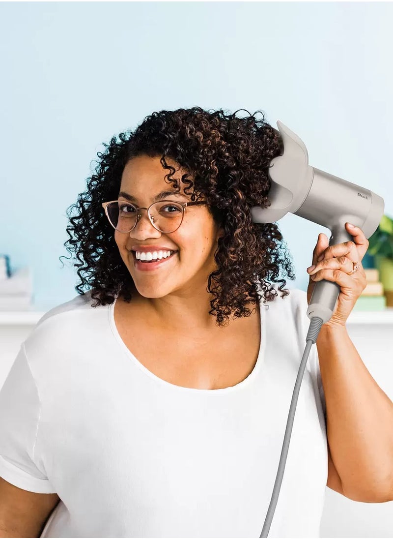 Shark - Style iQ HyperAIR Fast-Drying Ionic Hair Dryer Bundle HD120SLUKCO With 2-in-1 Concentrator, Styling Brush, and Curl-Defining Deep Diffuser Attachments,  No Heat Damage1600W - Image 1