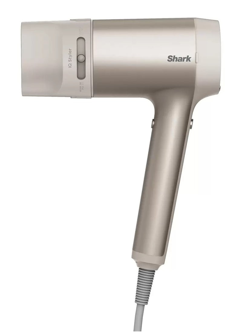 Shark - Style iQ HyperAIR Fast-Drying Ionic Hair Dryer Bundle HD120SLUKCO With 2-in-1 Concentrator, Styling Brush, and Curl-Defining Deep Diffuser Attachments,  No Heat Damage1600W - Image 1
