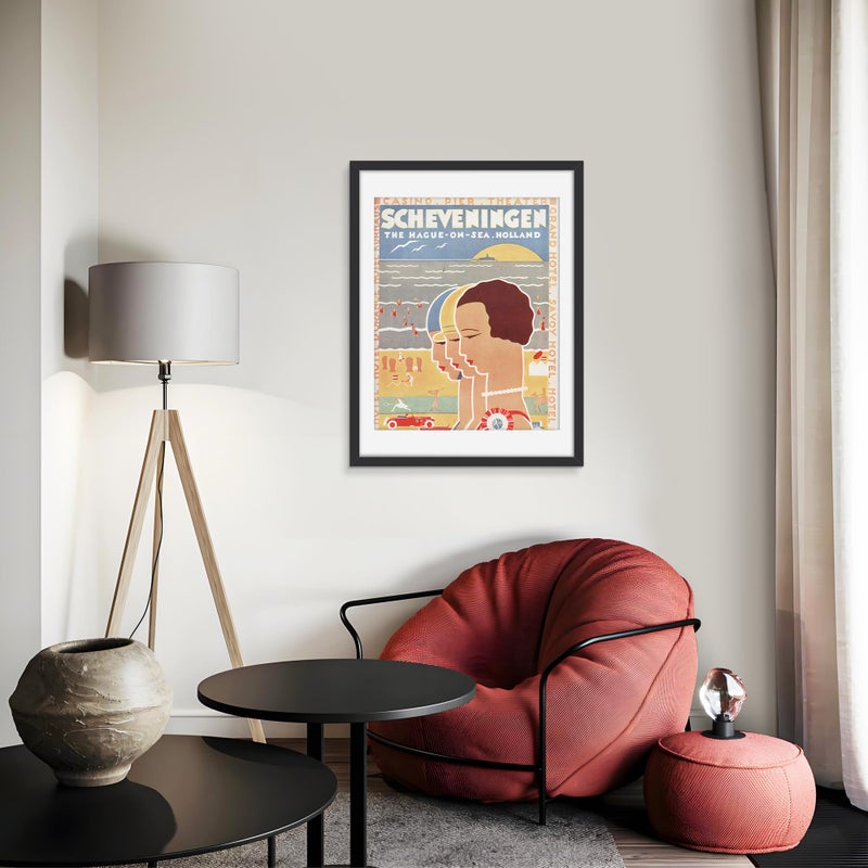 Picrit 18x24 Picture Frame 3 Pack, Black Poster Frame, Display Poster 16 x 20 with Mat or 18 x 24 without Mat for Horizontal or Vertical Wall Mounting - Image 4