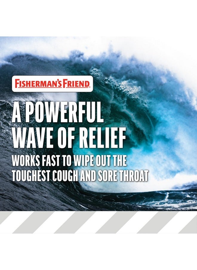 FISHERMAN'S FRIEND Cough Drops, Cough Suppressant And Sore Throat Lozenges, Original Extra Strong, 10Mg Menthol, 228 Drops (6 Packs Of 38)  - Image 2