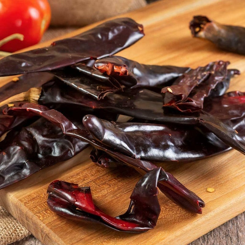 4oz Guajillo Stemless Chile Dried Whole Peppers, Chiles Seco Descolados, Chili Pods for Authentic Mexican Food. - Image 3