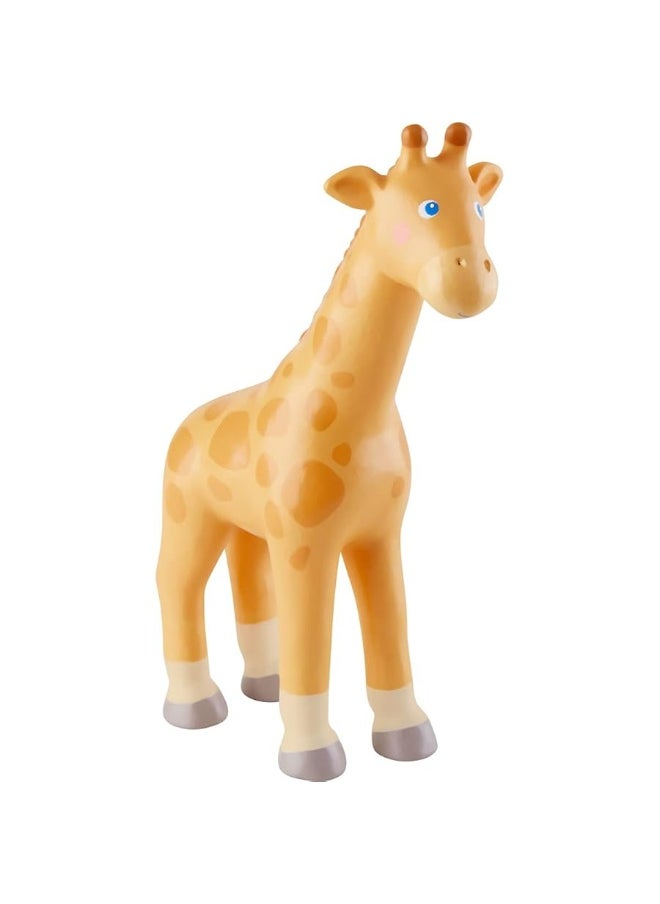 HABA - HABA Little Friends Giraffe - 6.75" Chunky Plastic Zoo Animal Toy Figure - Image 1