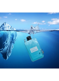 Yard House Yard House Bath and Body Mens Gift Set - Glacier Absolute - Premium Fathers Day Birthday Christmas Gifts Ideas For Him - Skin Care Kits For Men in Leather Toiletry Bag w. Full Size Items  - Image 4