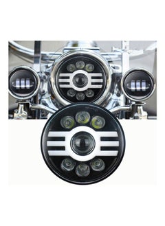 NIBEMINENT 1-Piece Round LED Projector Headlight  - Image 2