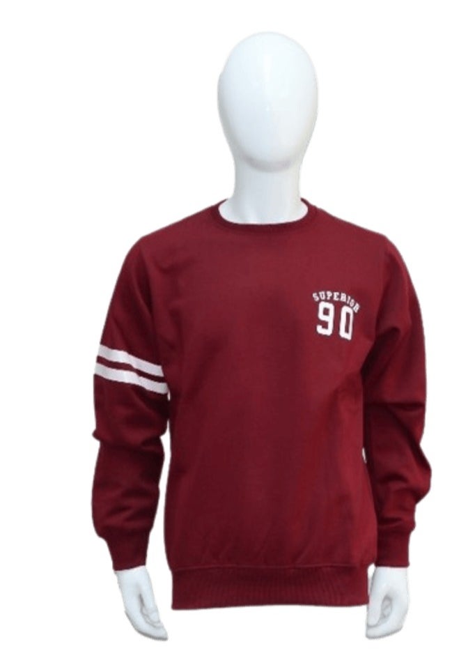 Everyday Men's Round Neck With Print Sweatshirt 